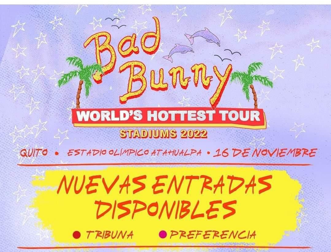 Este martes saldrán a la venta las entradas para el concierto de Bad