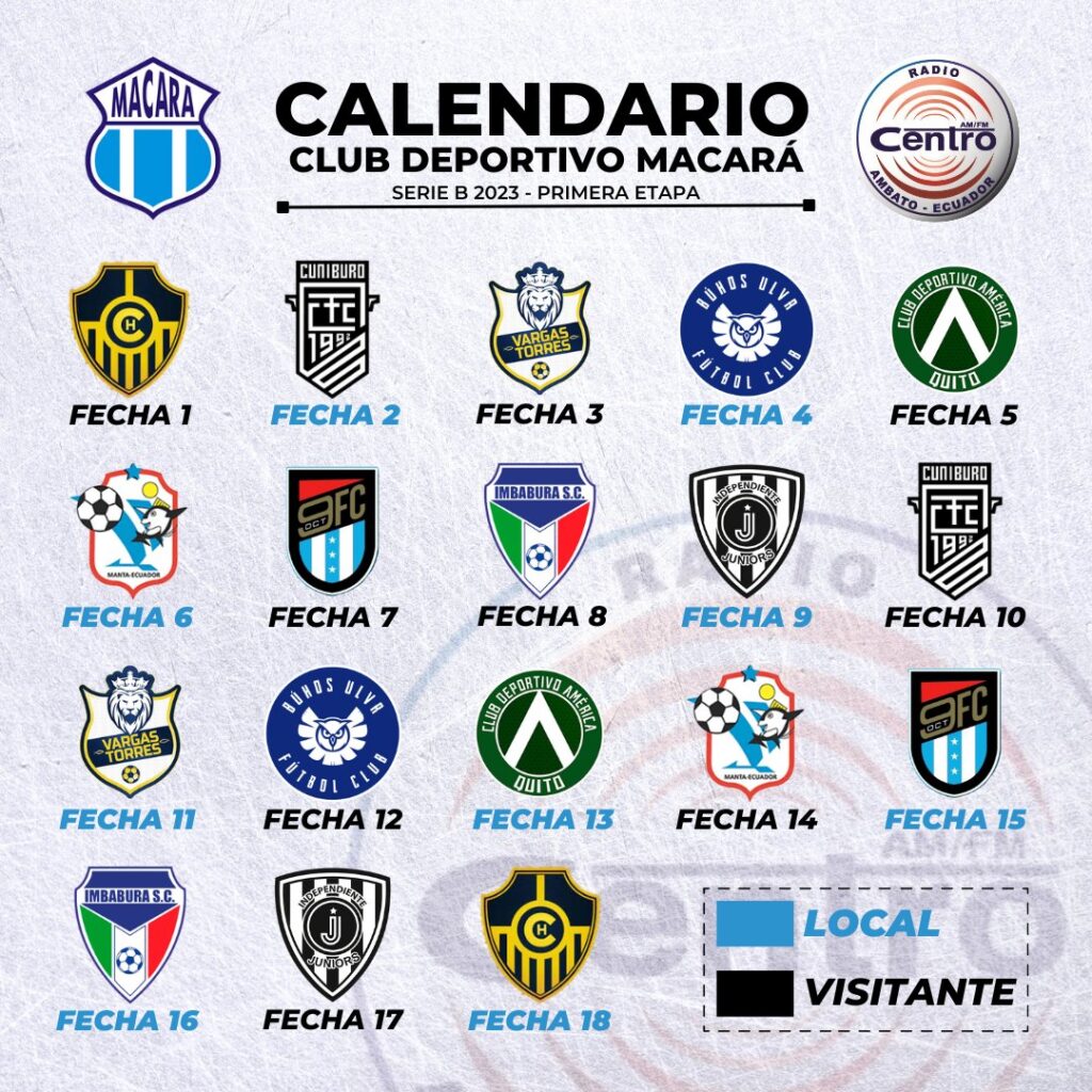 Anuncian El Calendario De La LigaPro Serie B 2023. – Radio Megaestación ...